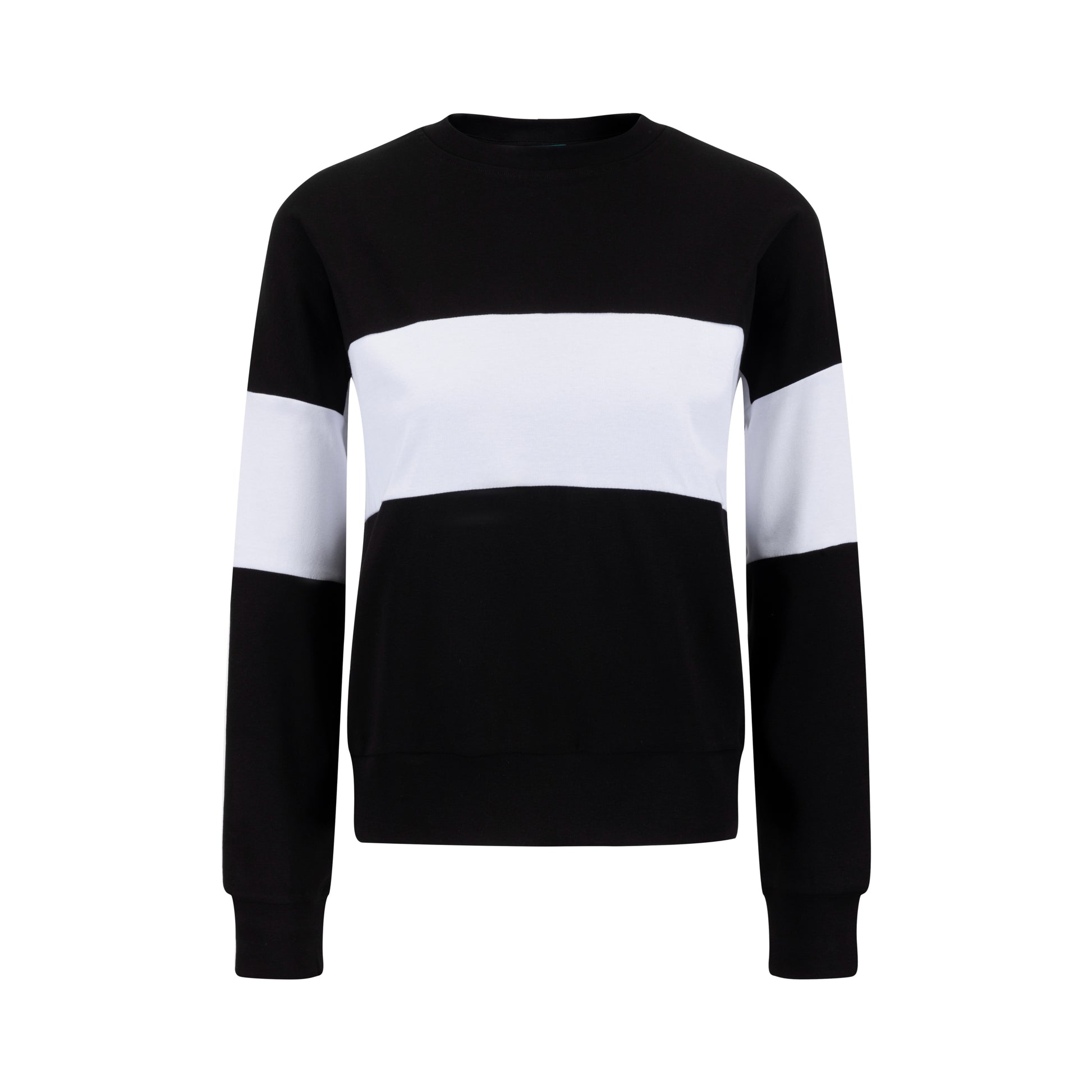 Basic Bold Stripe Top - Black