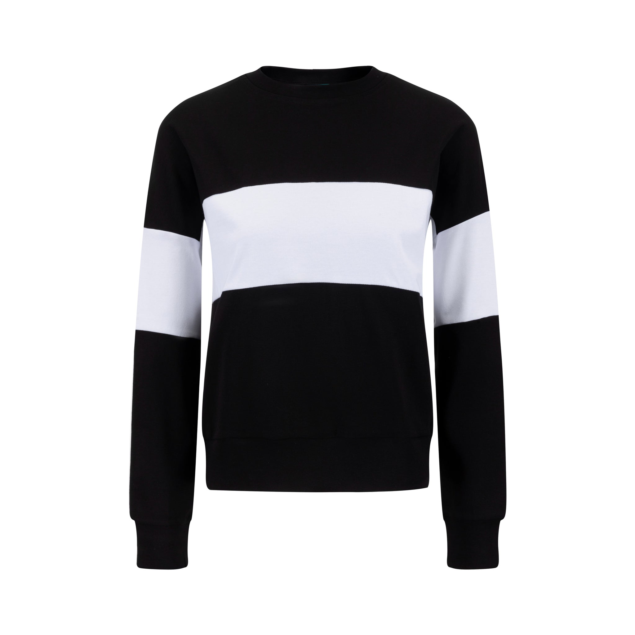 Basic Bold Stripe Top - Black