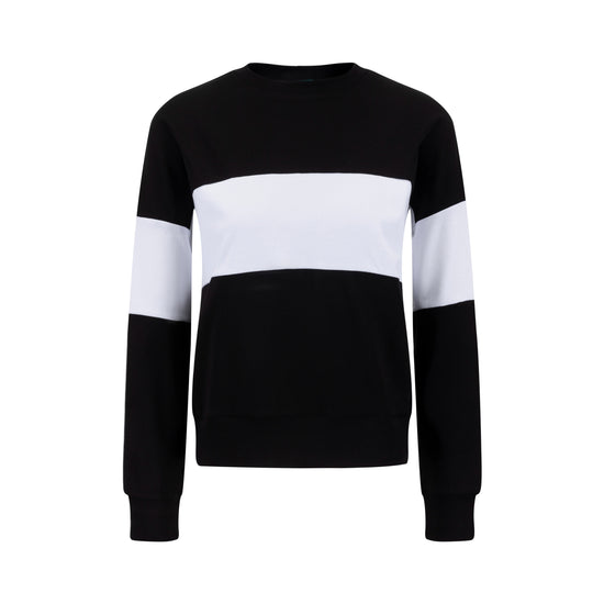 Basic Bold Stripe Top - Black