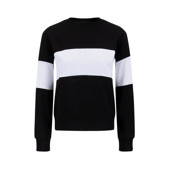 Basic Bold Stripe Top - Black