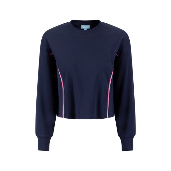 Side Piping Top - Midnight