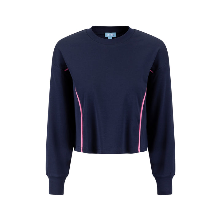 Side Piping Top - Midnight