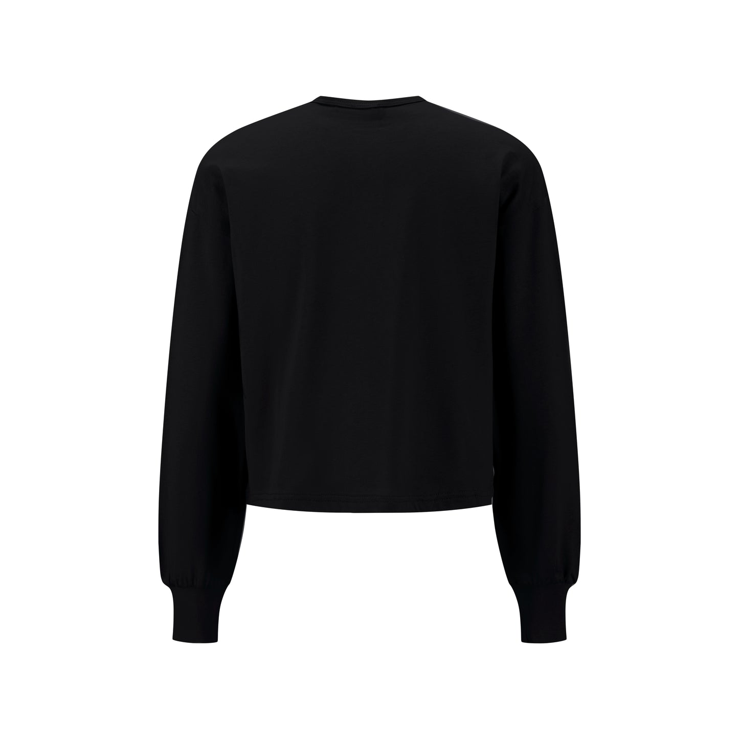 Basic Placket Dolman - Black