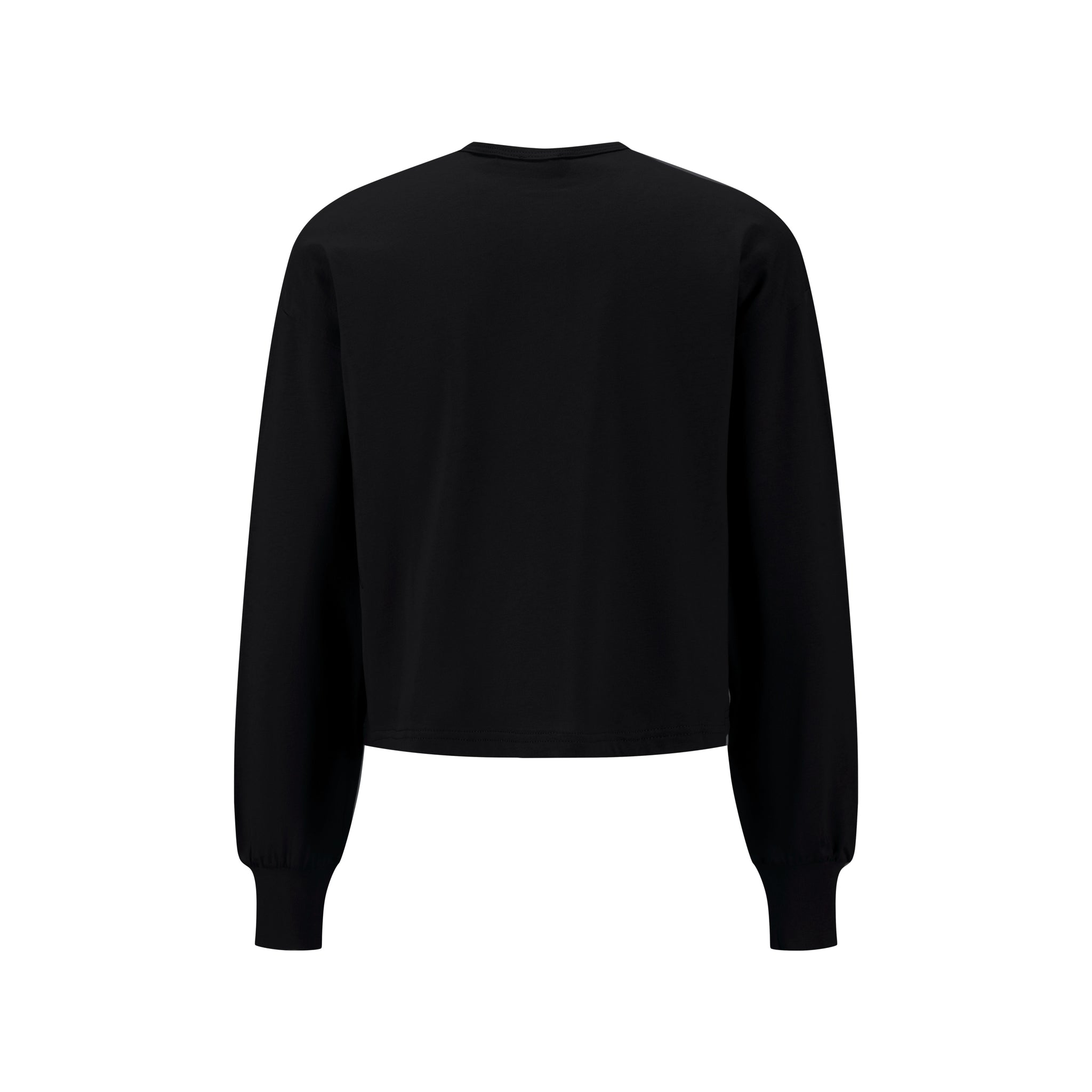 Basic Placket Dolman - Black