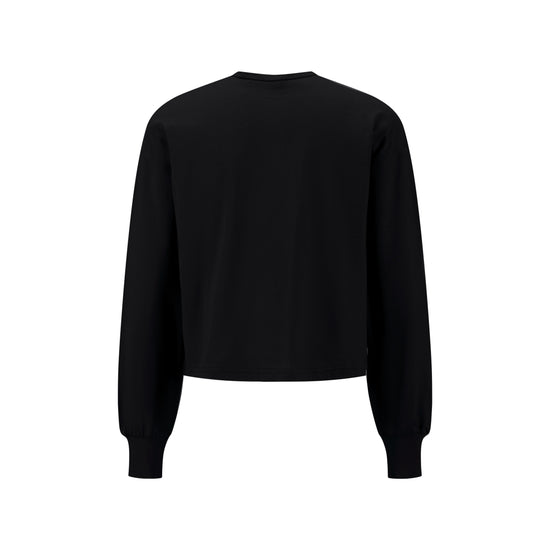 Basic Placket Dolman - Black