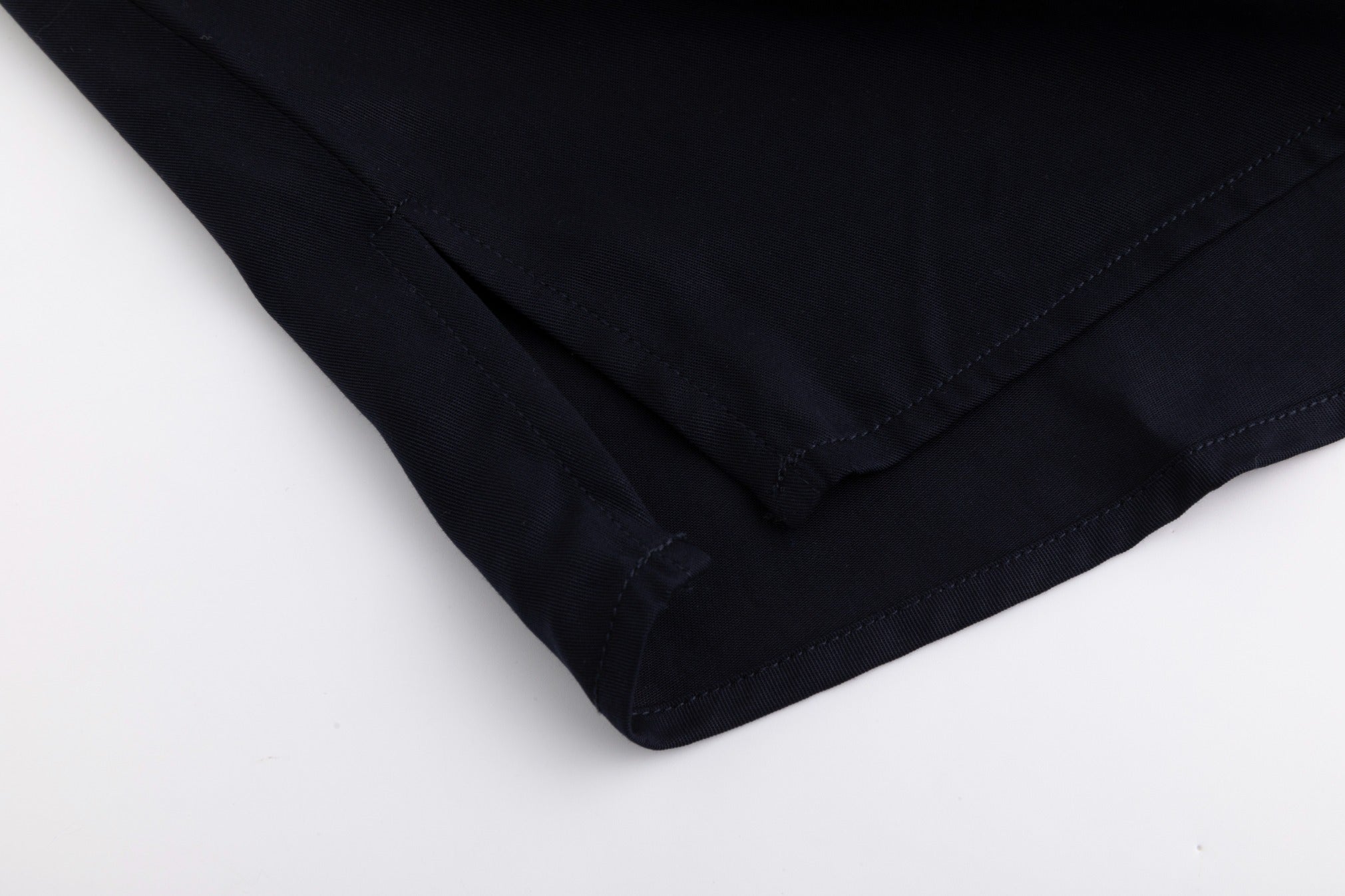 Drawstring Neckline Top- Midnight