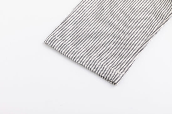 Stripe Pocket Dress - Black/White