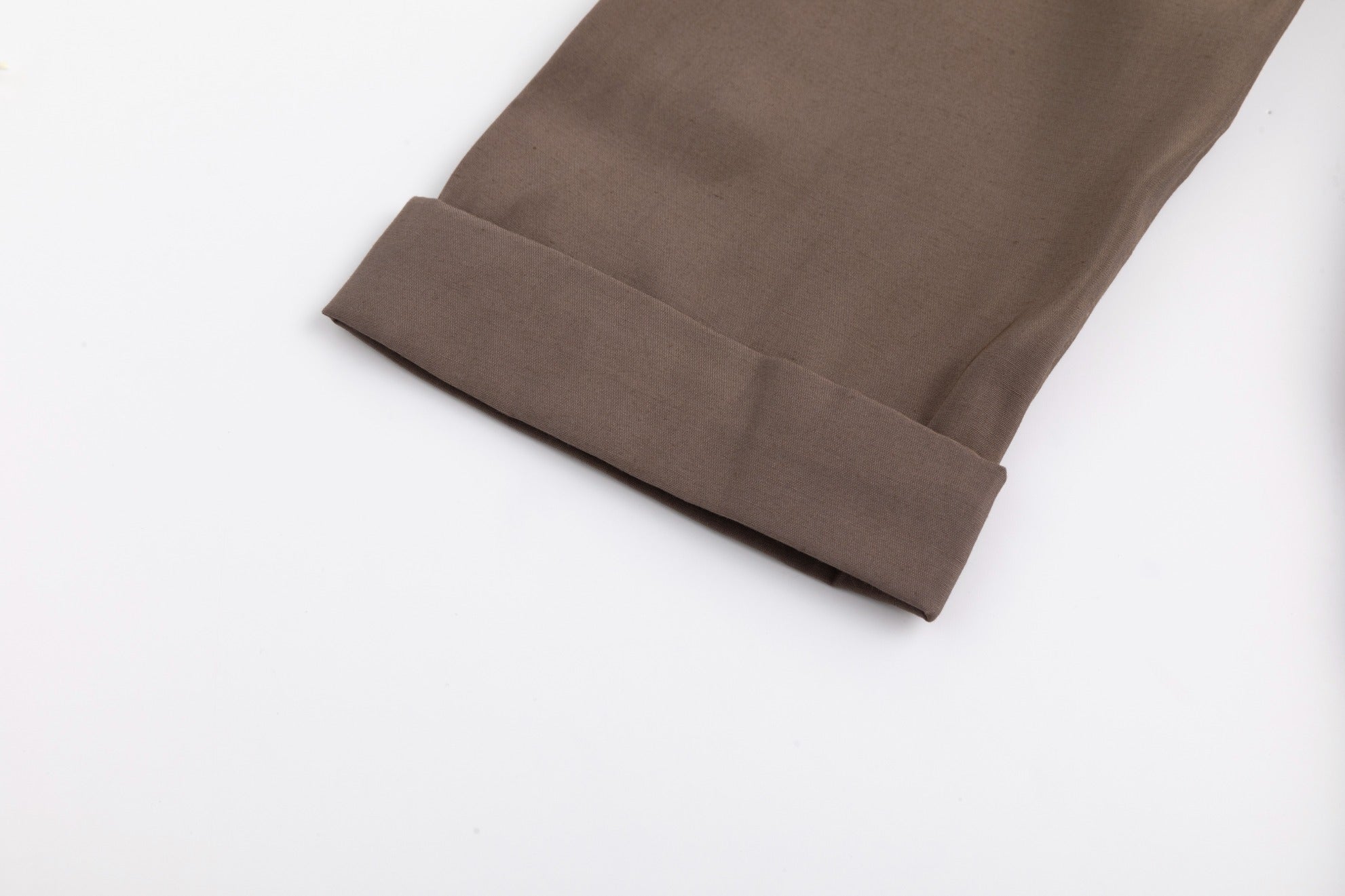 Cargo Linen Dress - Brown