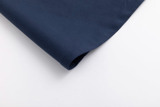 Aline Buckle Skirt- Navy