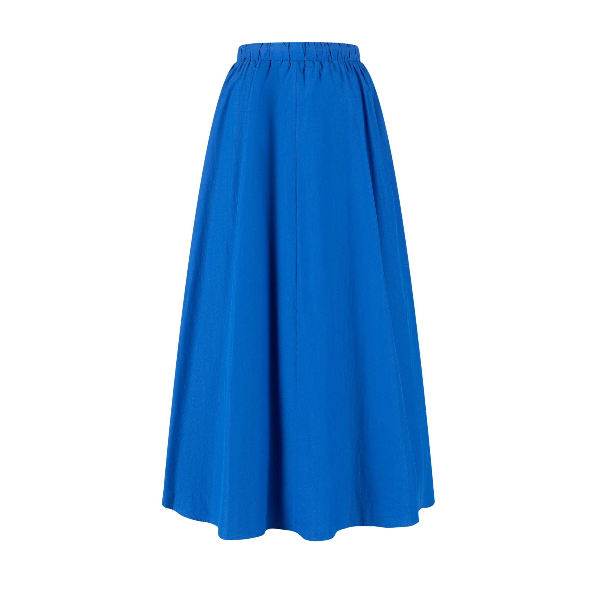 Drawstring Circle Skirt - Royal Blue
