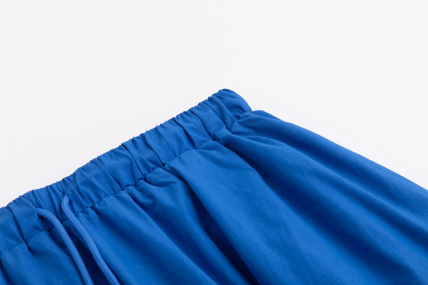 Drawstring Circle Skirt - Royal Blue
