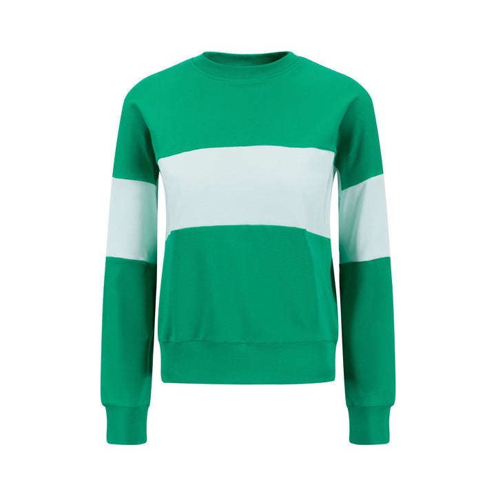 Basic Bold Stripe Top - Kelly Green