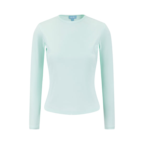 Basic Flat Tee - Mint