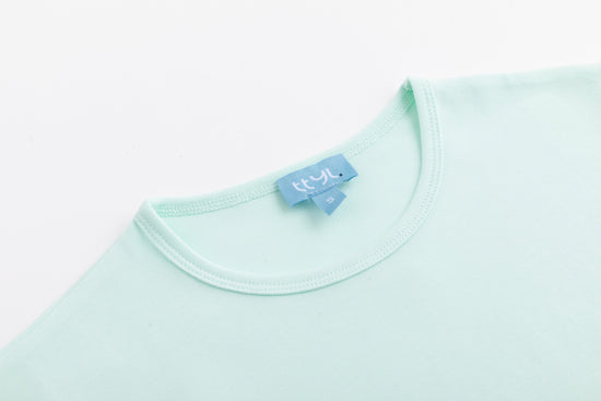 Basic Flat Tee - Mint