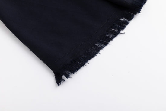 Drawstring Waistband Skirt- Midnight