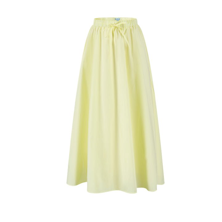 Drawstring Skirt - Lemon