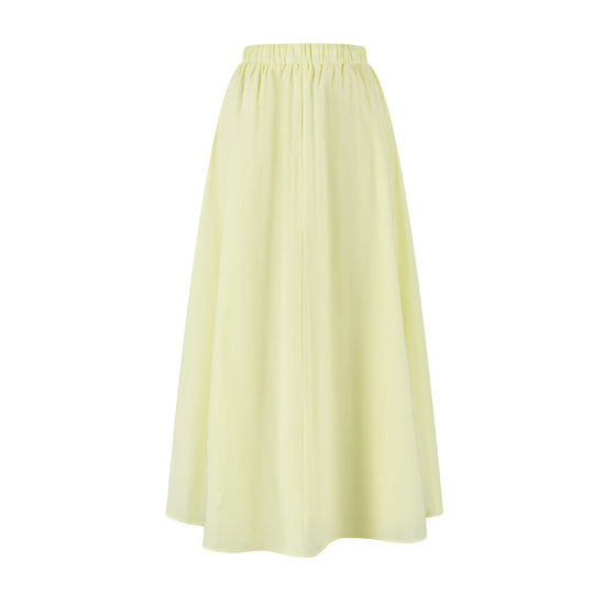 Drawstring Skirt - Lemon