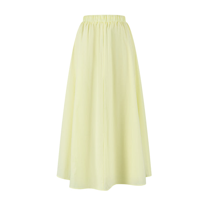 Drawstring Skirt - Lemon