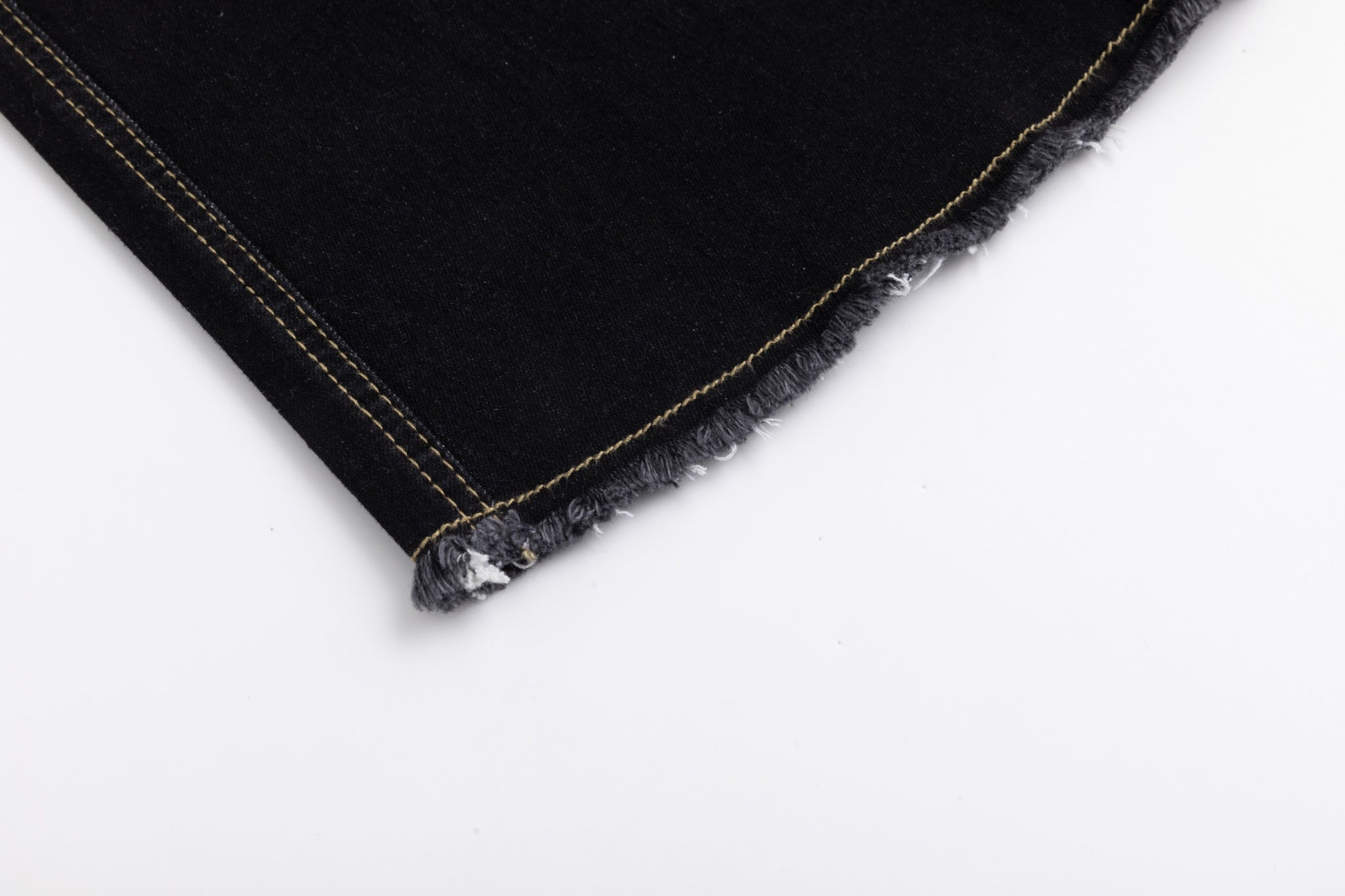 3 Button Denim Skirt-Black Denim