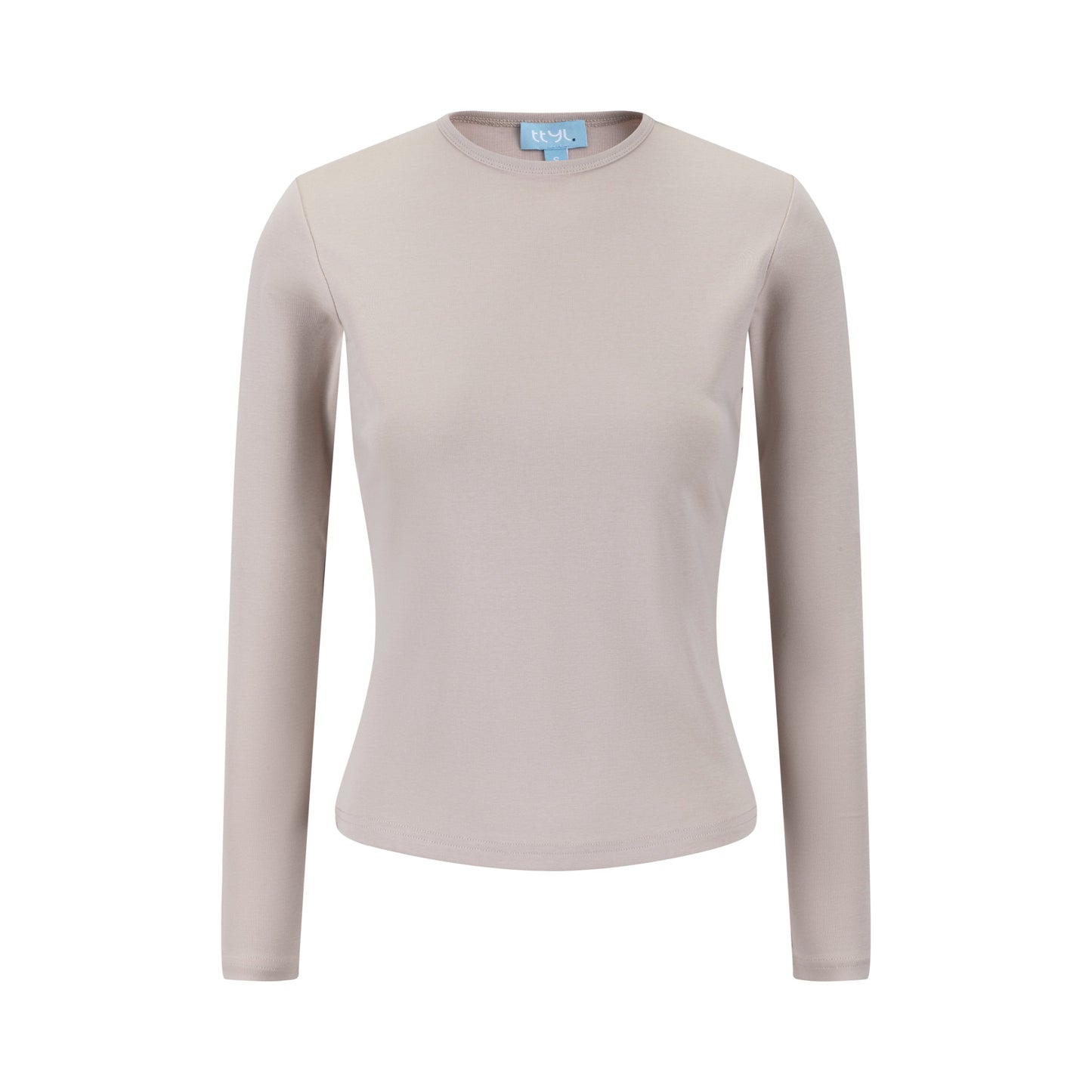 Basic Flat Tee - Stone