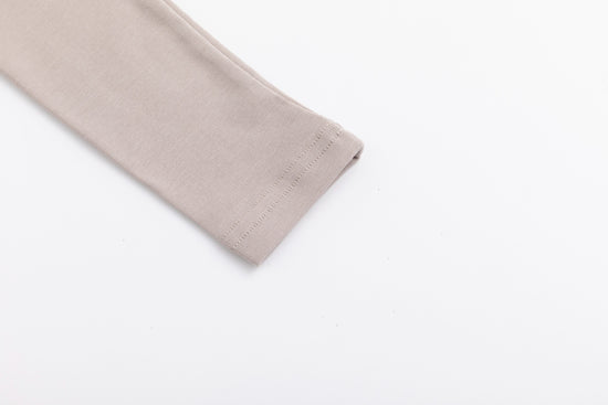 Basic Flat Tee - Stone
