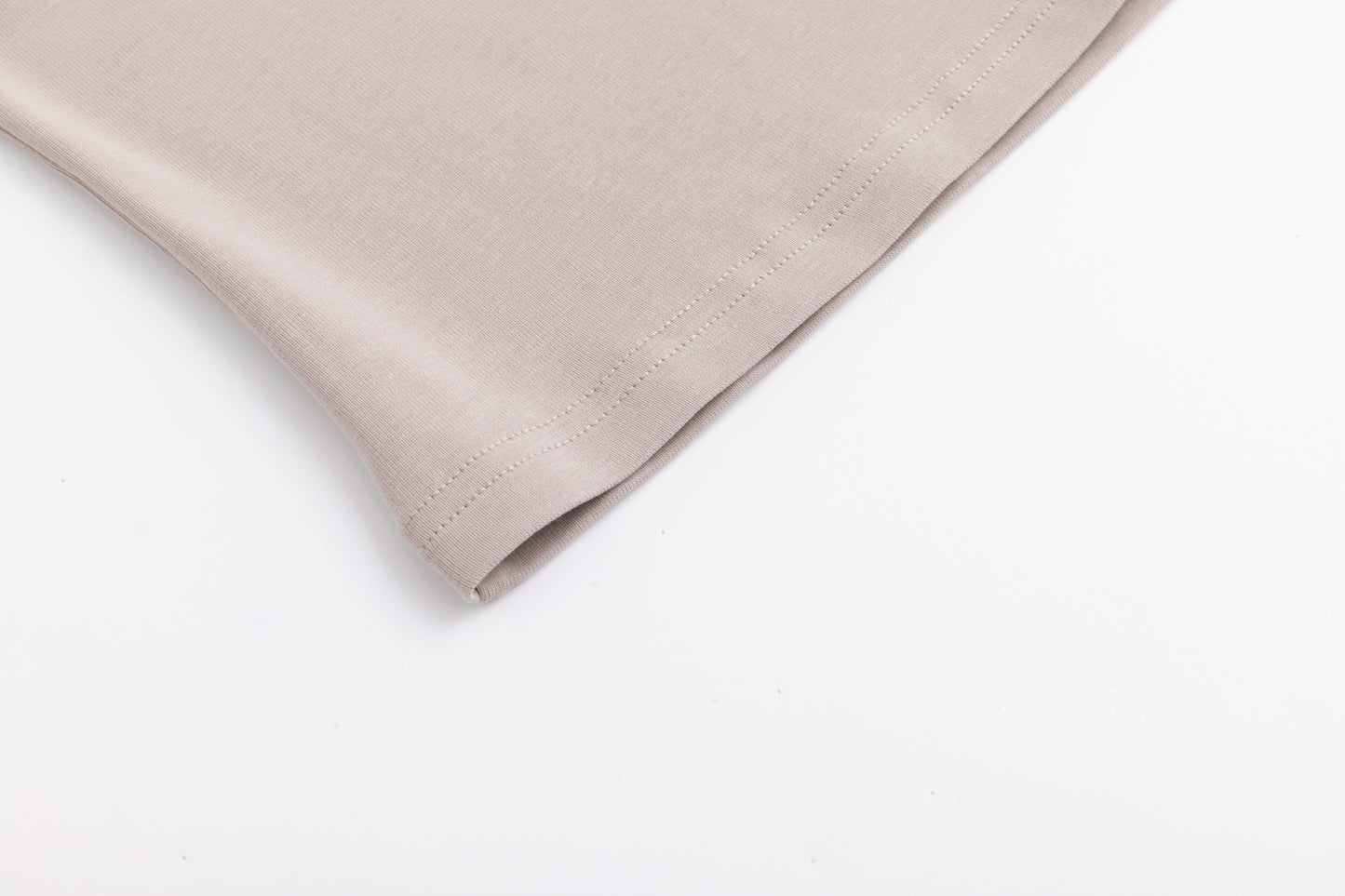 Basic Flat Tee - Stone