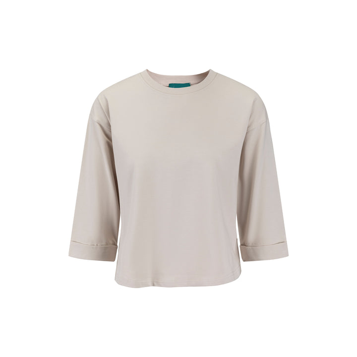 Simple Box Tee - Parchment