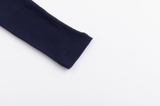 Basic Flat Tee - Navy