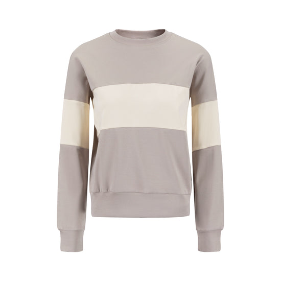 Basic Bold Stripe Top - Stone