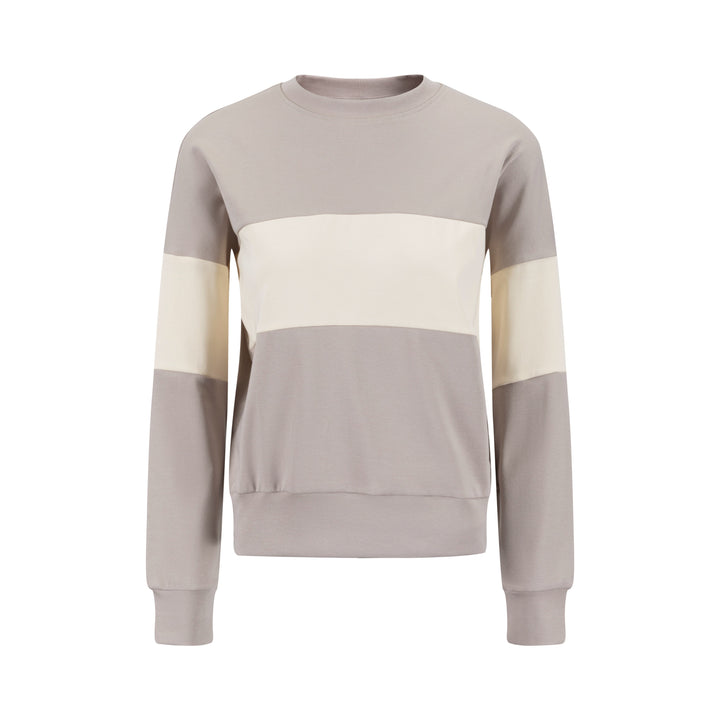 Basic Bold Stripe Top - Stone