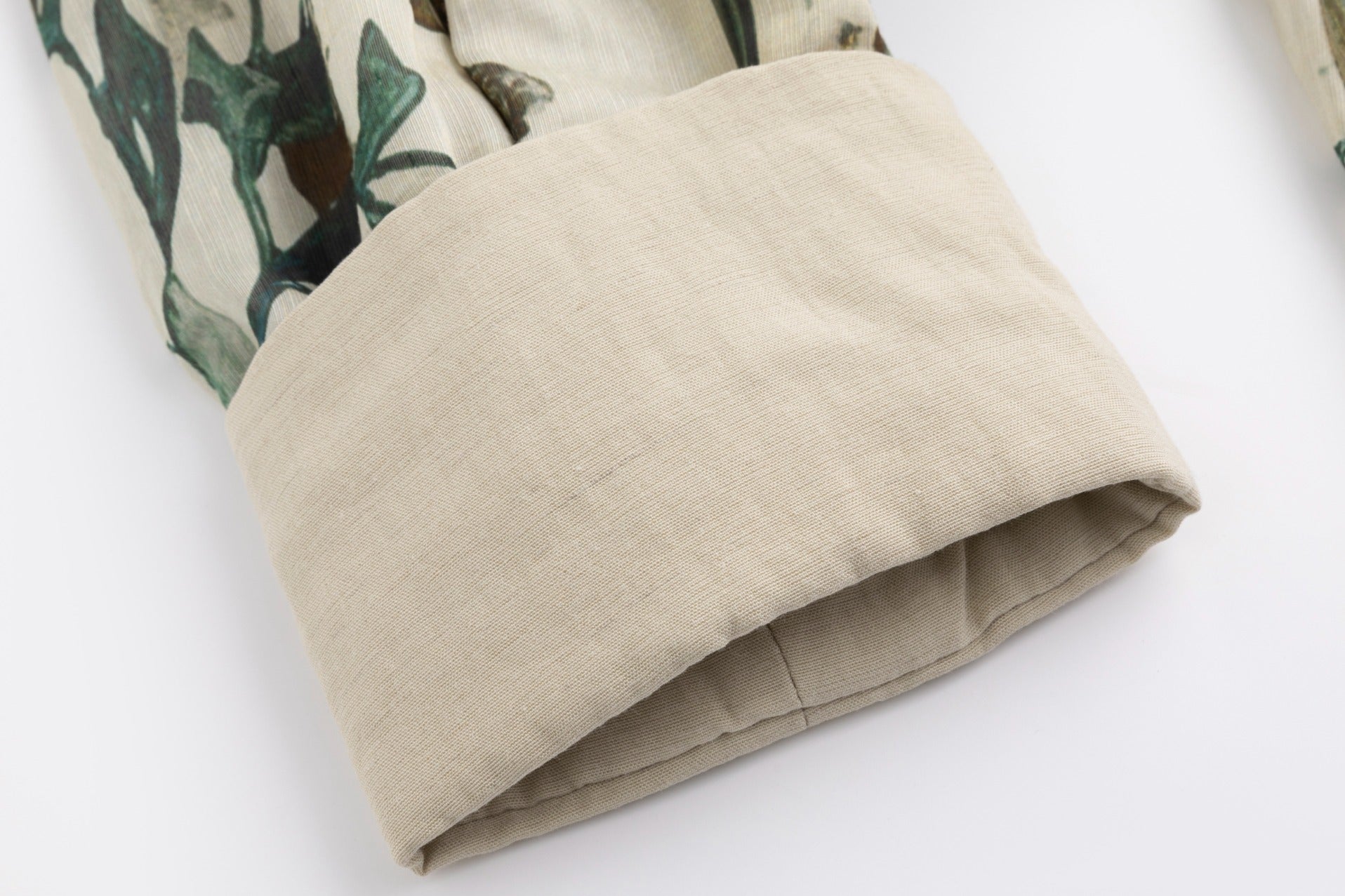 Green Printed Floral Dress With Belt