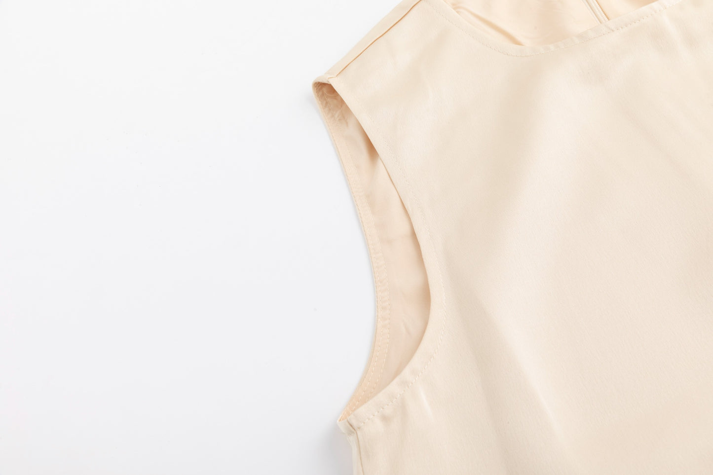 Slip Dress With Knit Cardigan - Pale Yellow