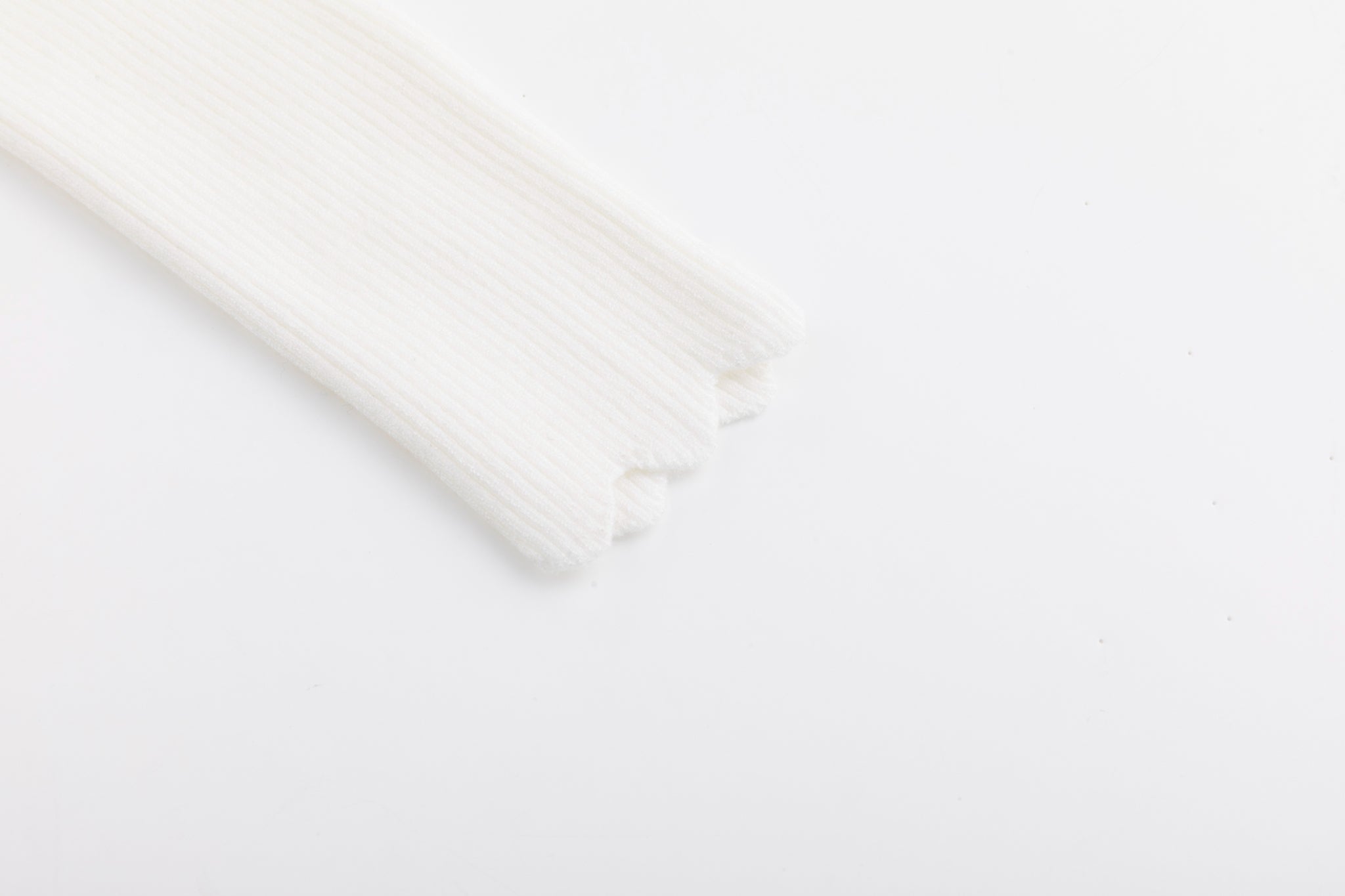 Scalloped Basic Sweater - Ivory