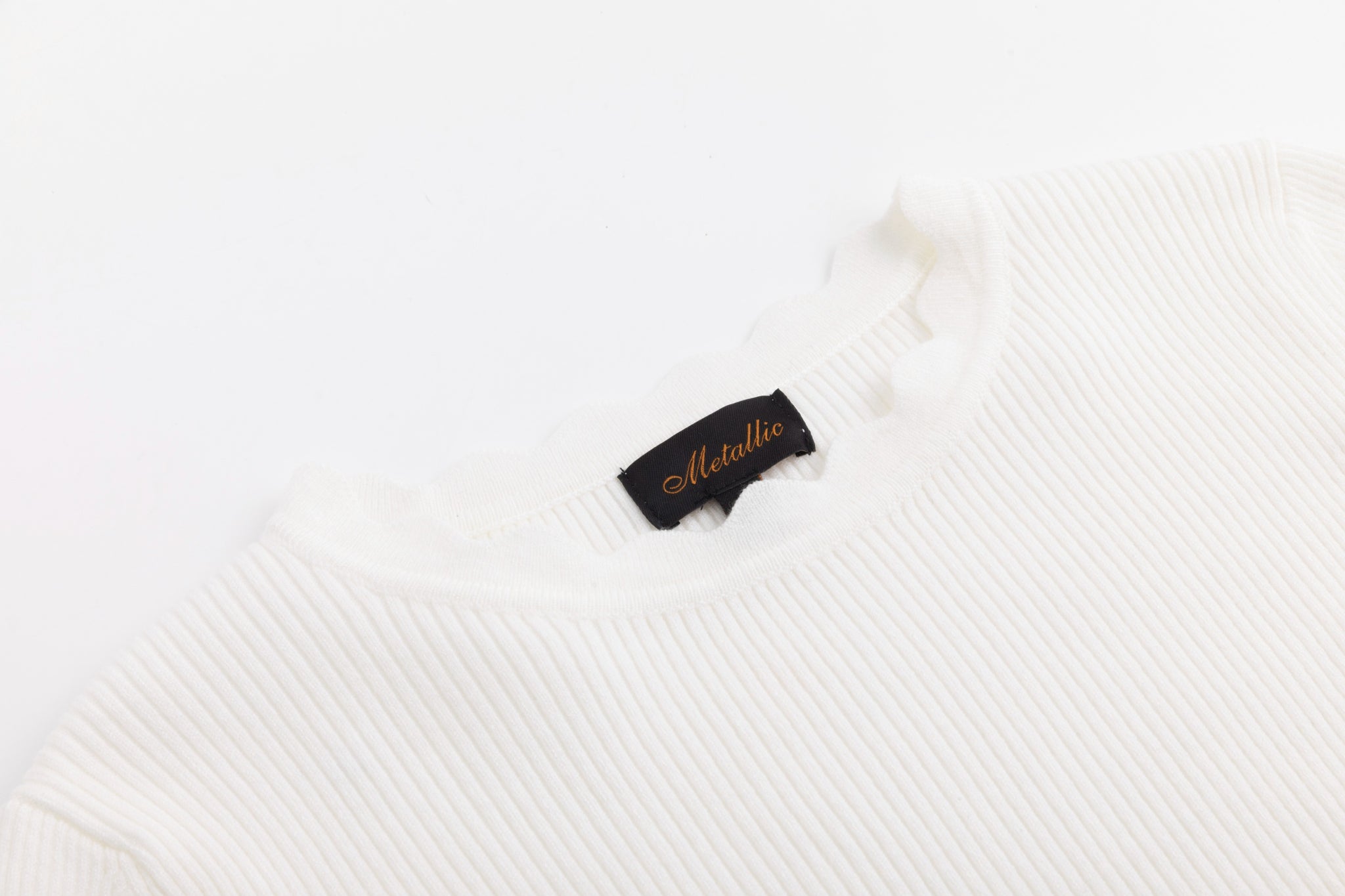 Scalloped Basic Sweater - Ivory