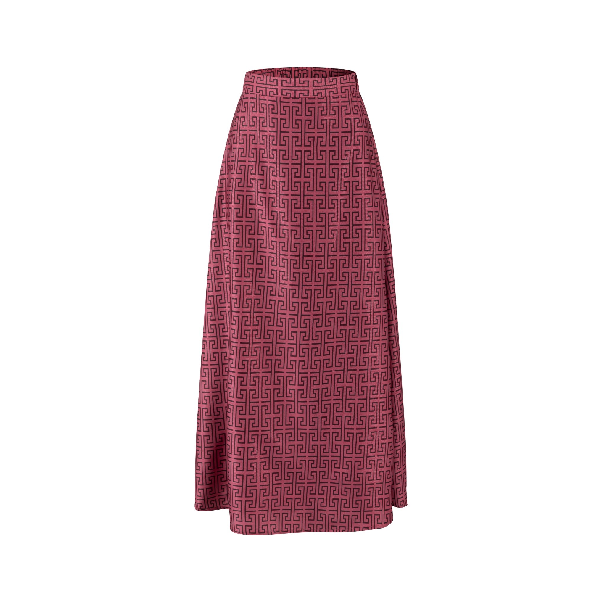 Logo Pink Slip Skirt