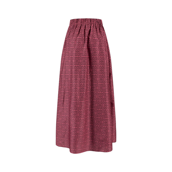 Logo Pink Slip Skirt
