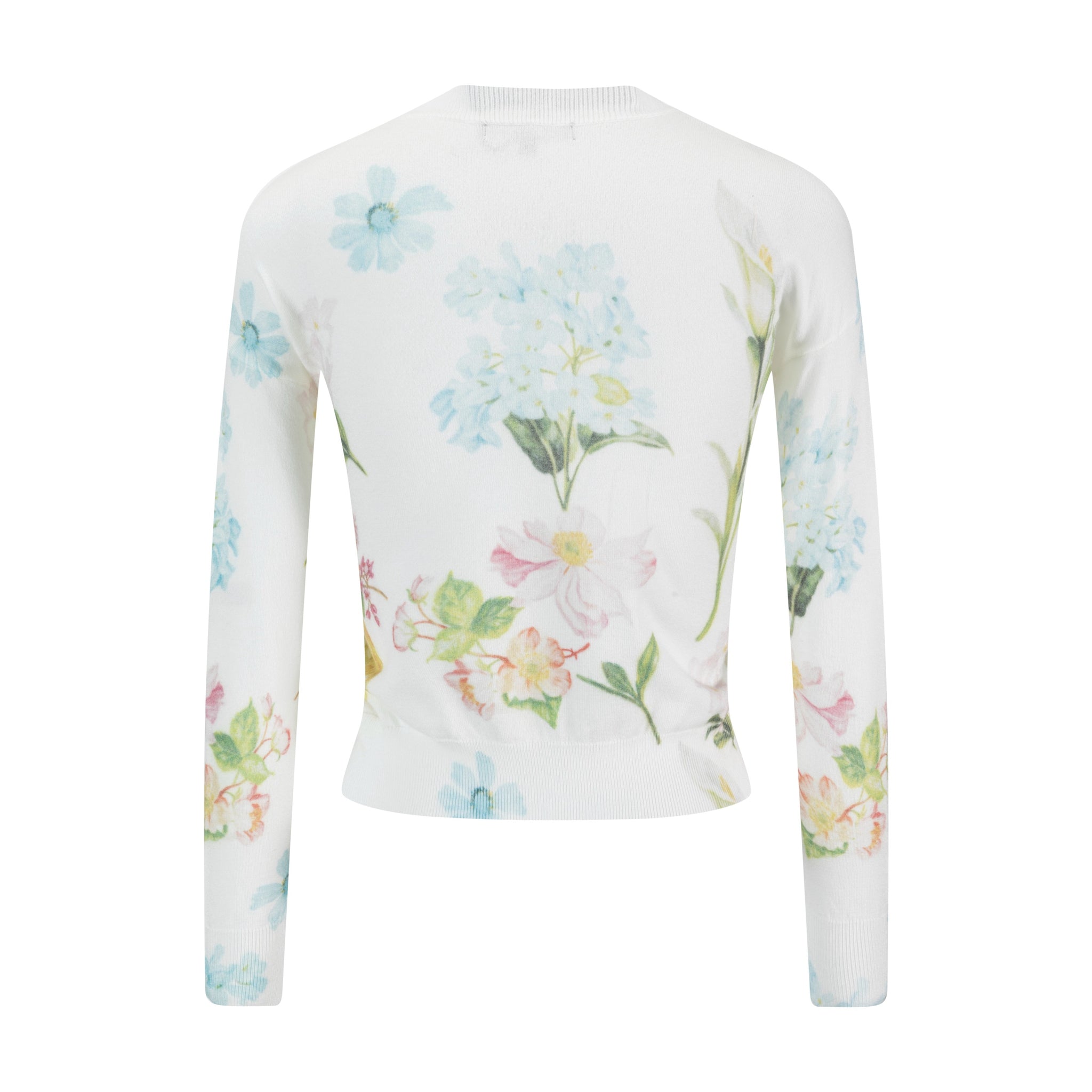 Floral Printed Knit Top