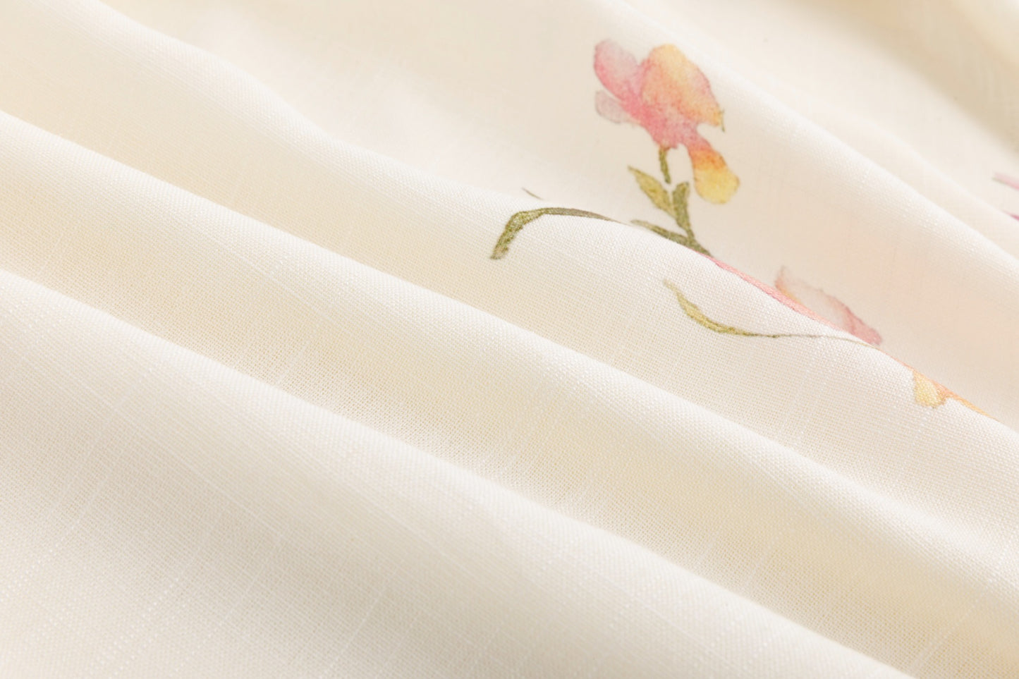 Pastel Floral Box Pleat Skirt