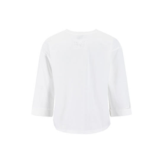 Simple Box Tee - White