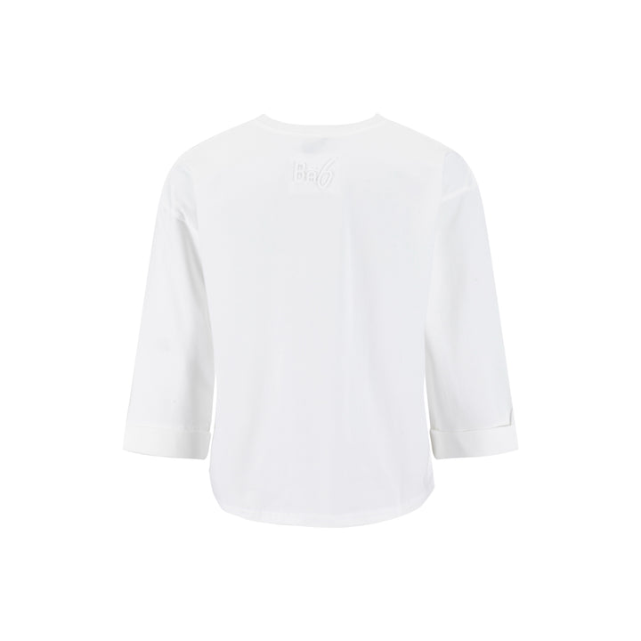 Simple Box Tee - White