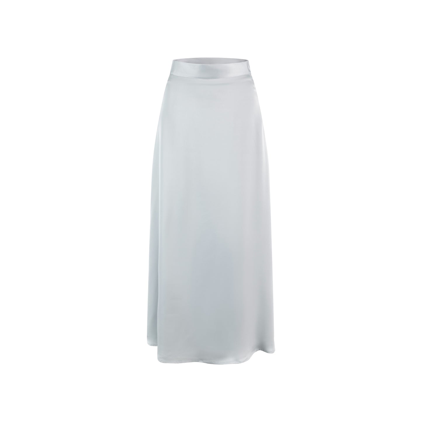 Pale Blue Slip Skirt