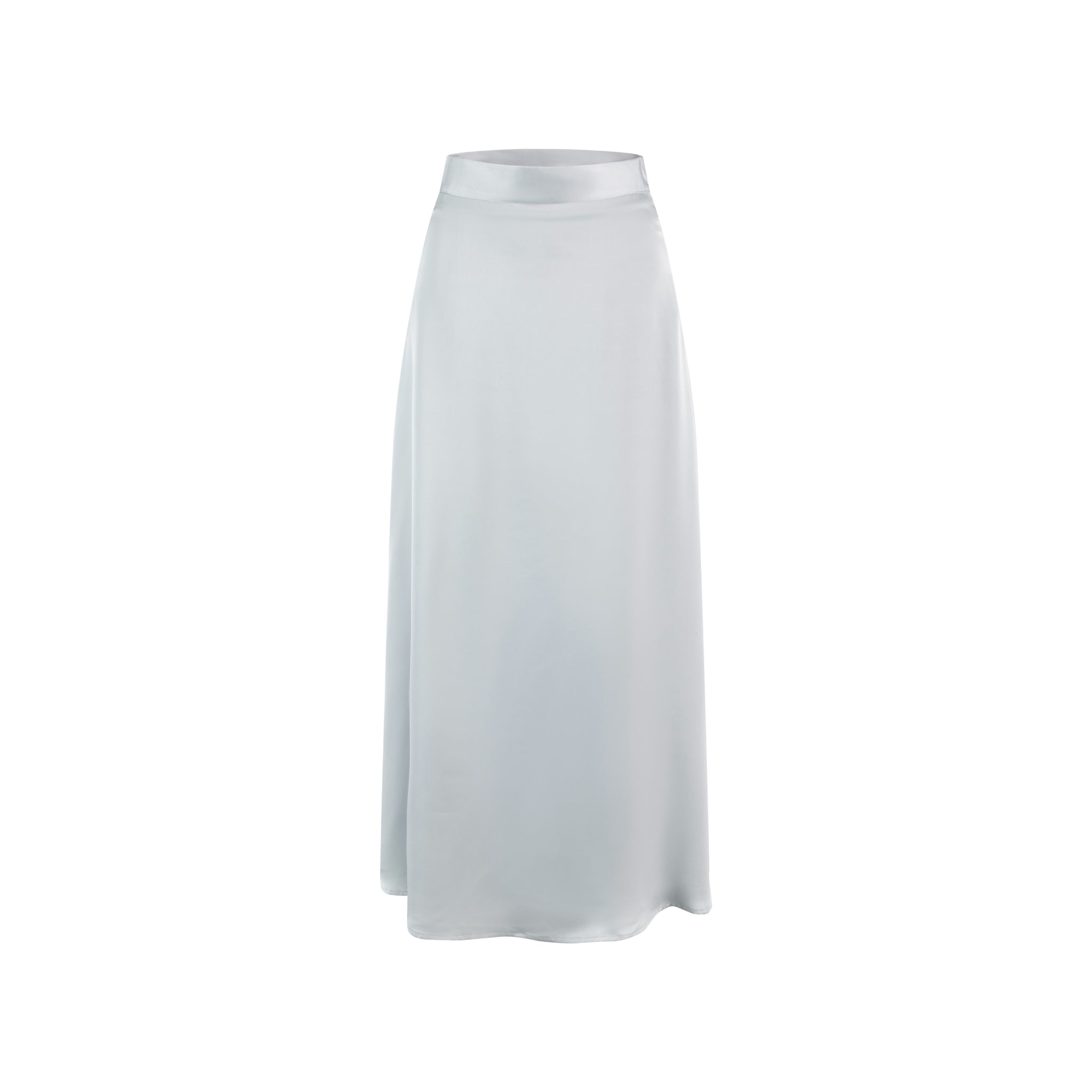 Pale Blue Slip Skirt