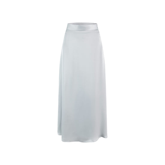 Pale Blue Slip Skirt