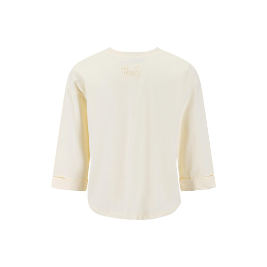 Simple Box Tee - Cream