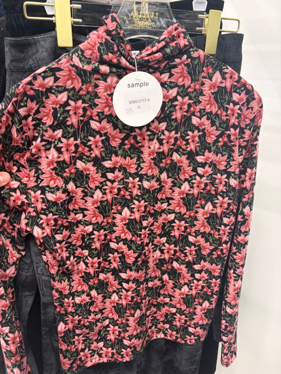 Pink Floral Top