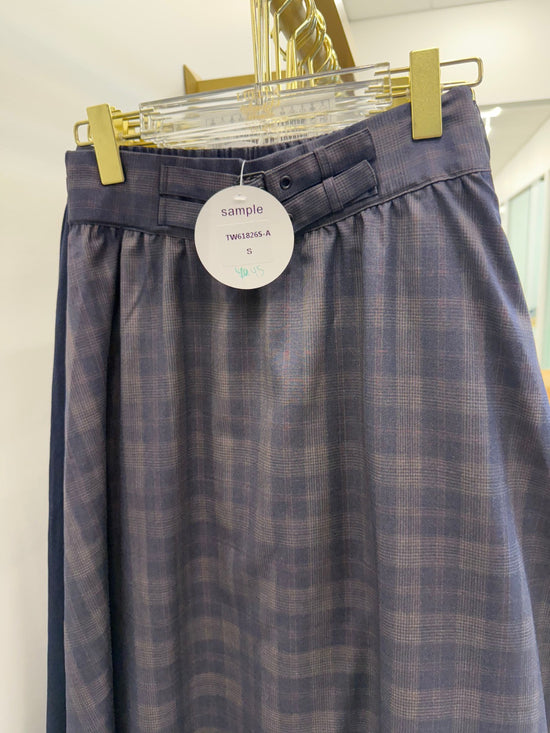 Plaid Skirt - TW61826S-A