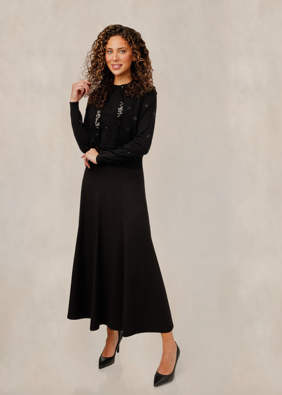 Midi Skirt - Black