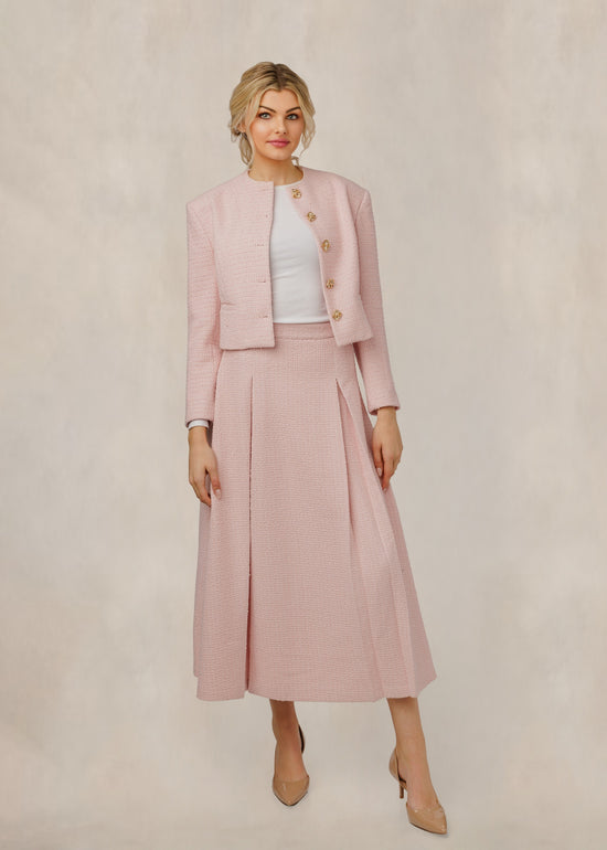 Pink Tweed Jacket