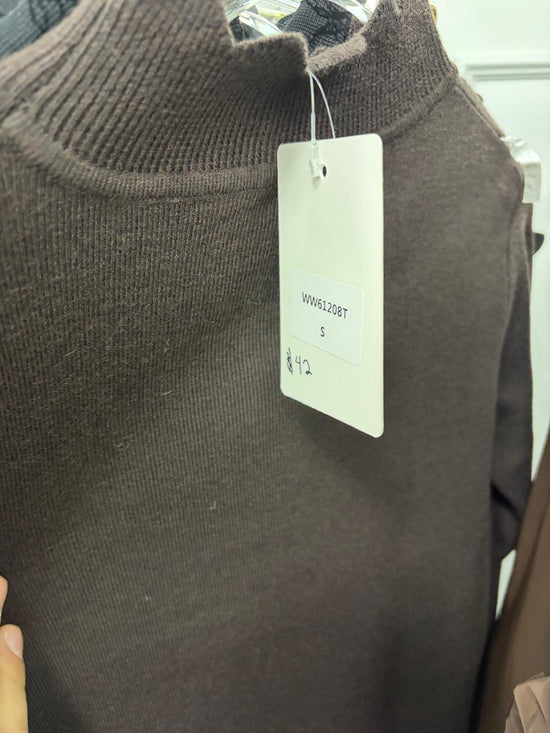 Brown Knit Sweater