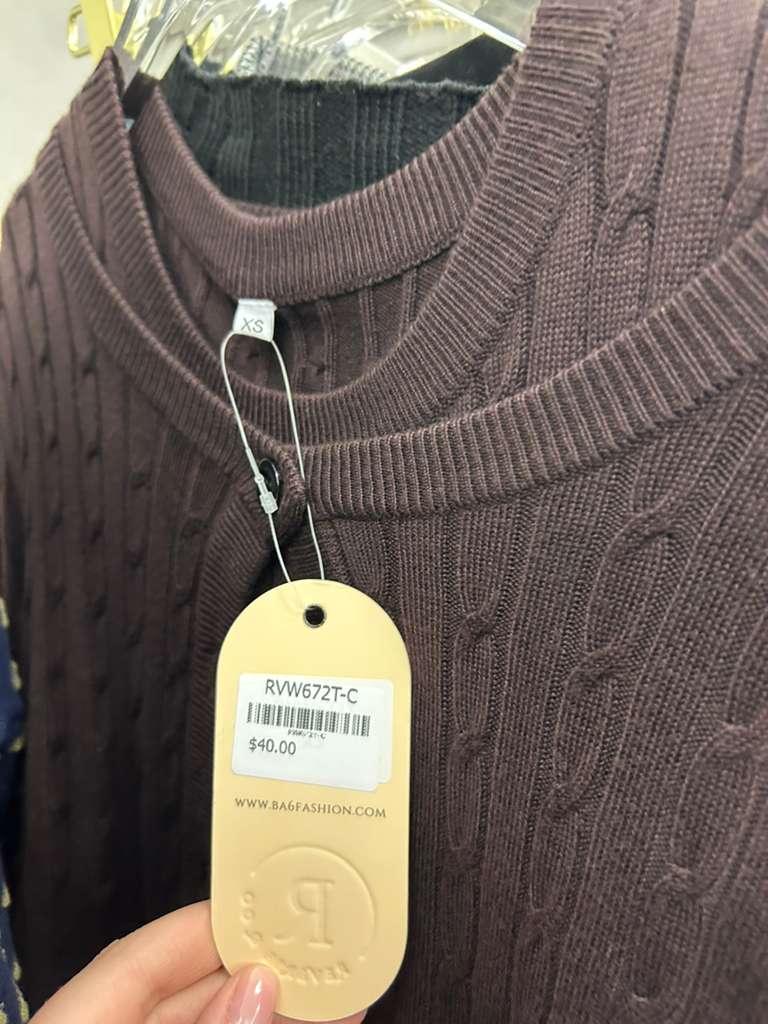 Cable Twin Set - Brown